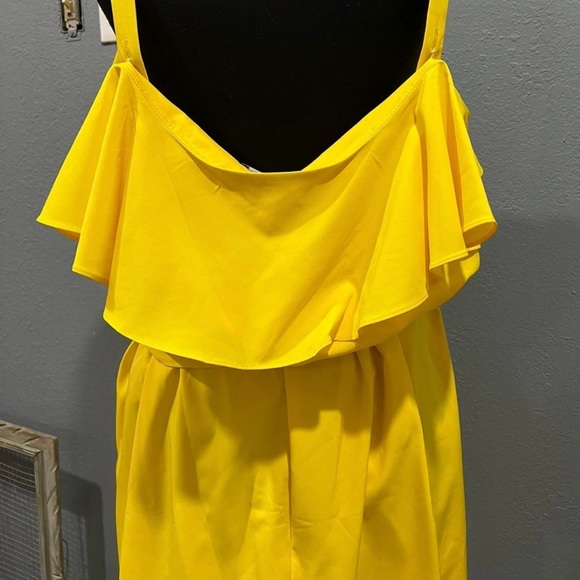 Leslie Fay Plus Size Dress, pull over with elastic waist and belt. - Picture 4 of 4